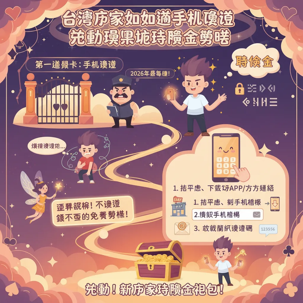 臺灣玩家如何透過手機驗證啟動娛樂城體驗金籌碼