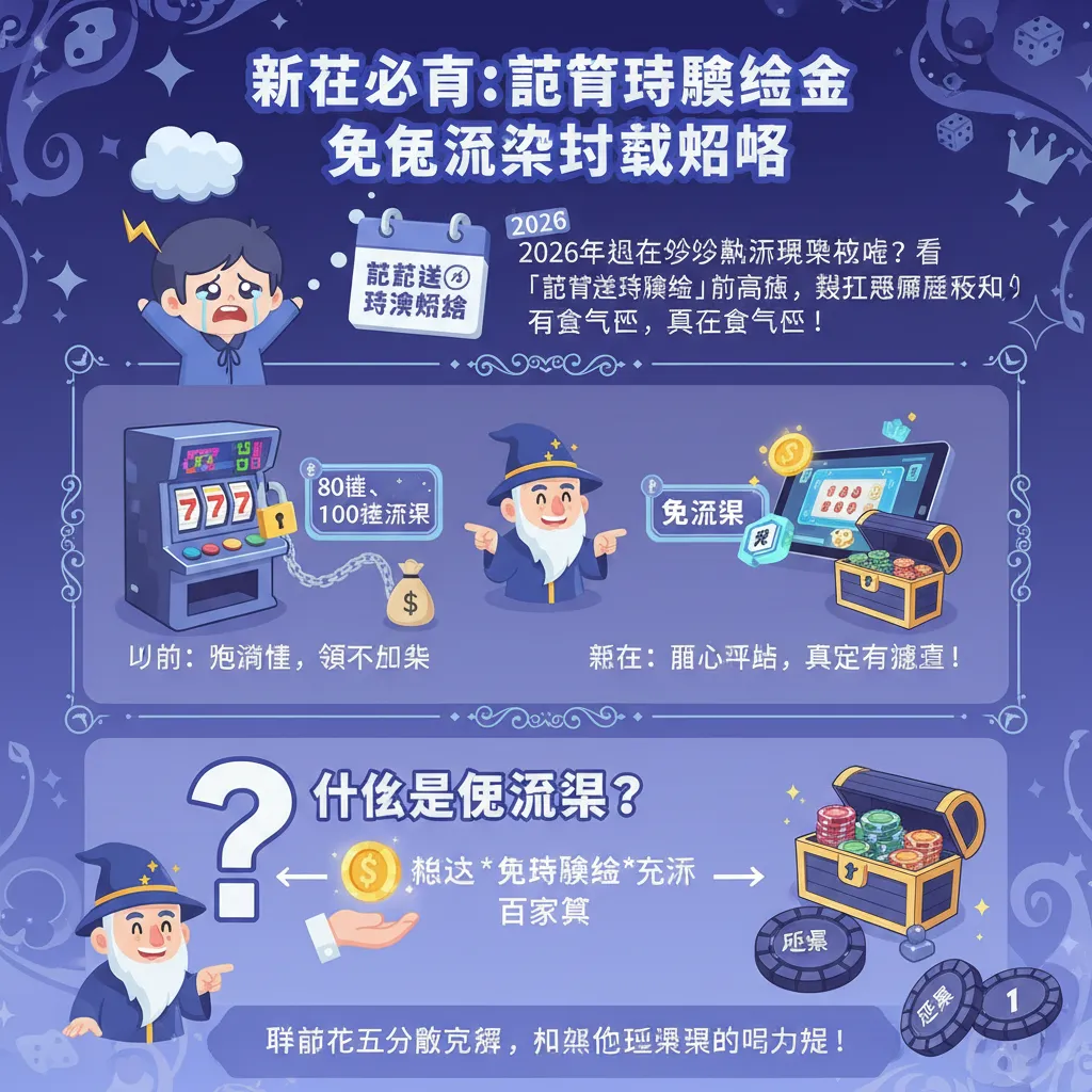 新手必看：註冊送體驗金與免流水技巧攻略