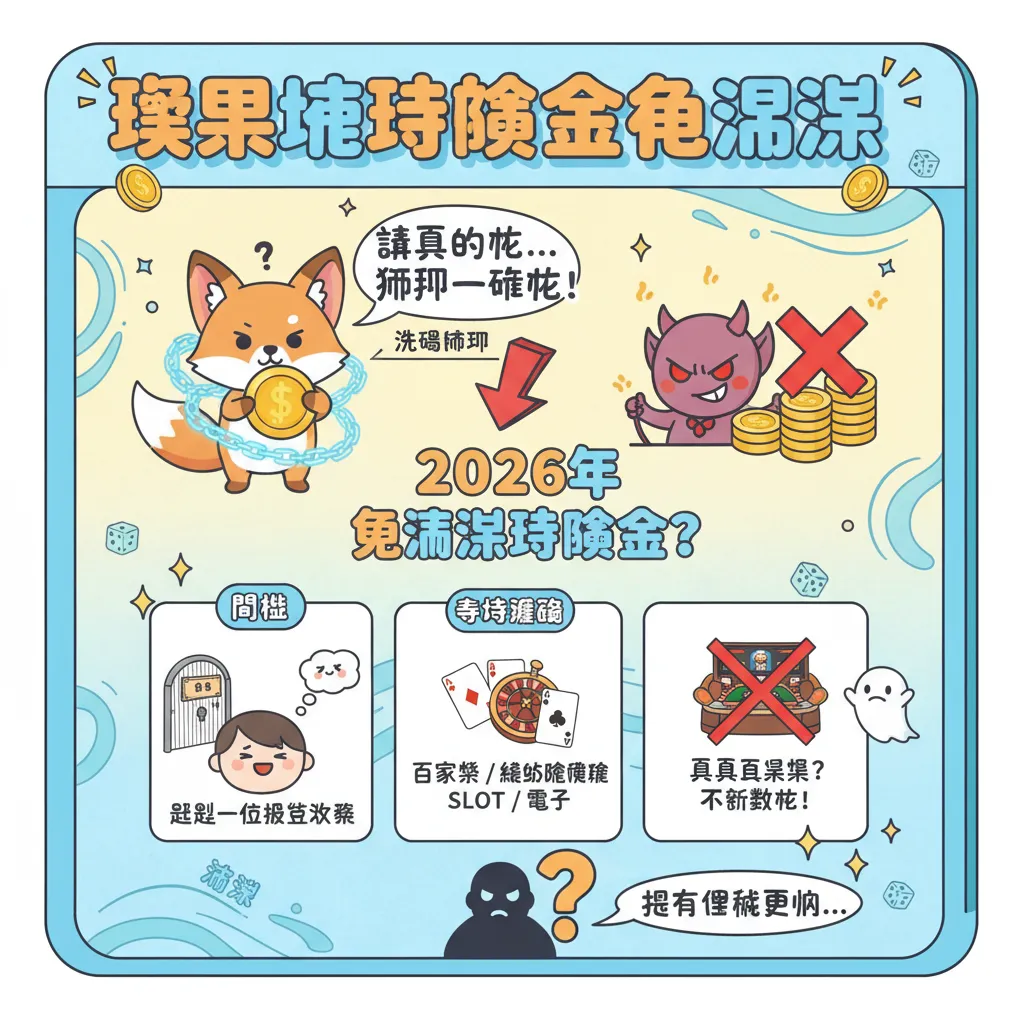 娛樂城體驗金免流水是真的？小心這些洗碼陷阱