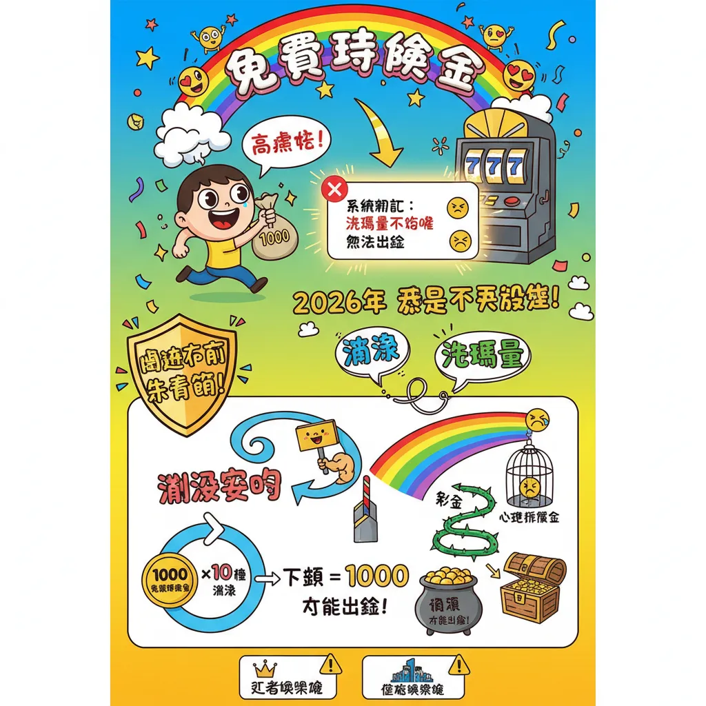 領取免費體驗金前，先看懂流水與洗碼量規則