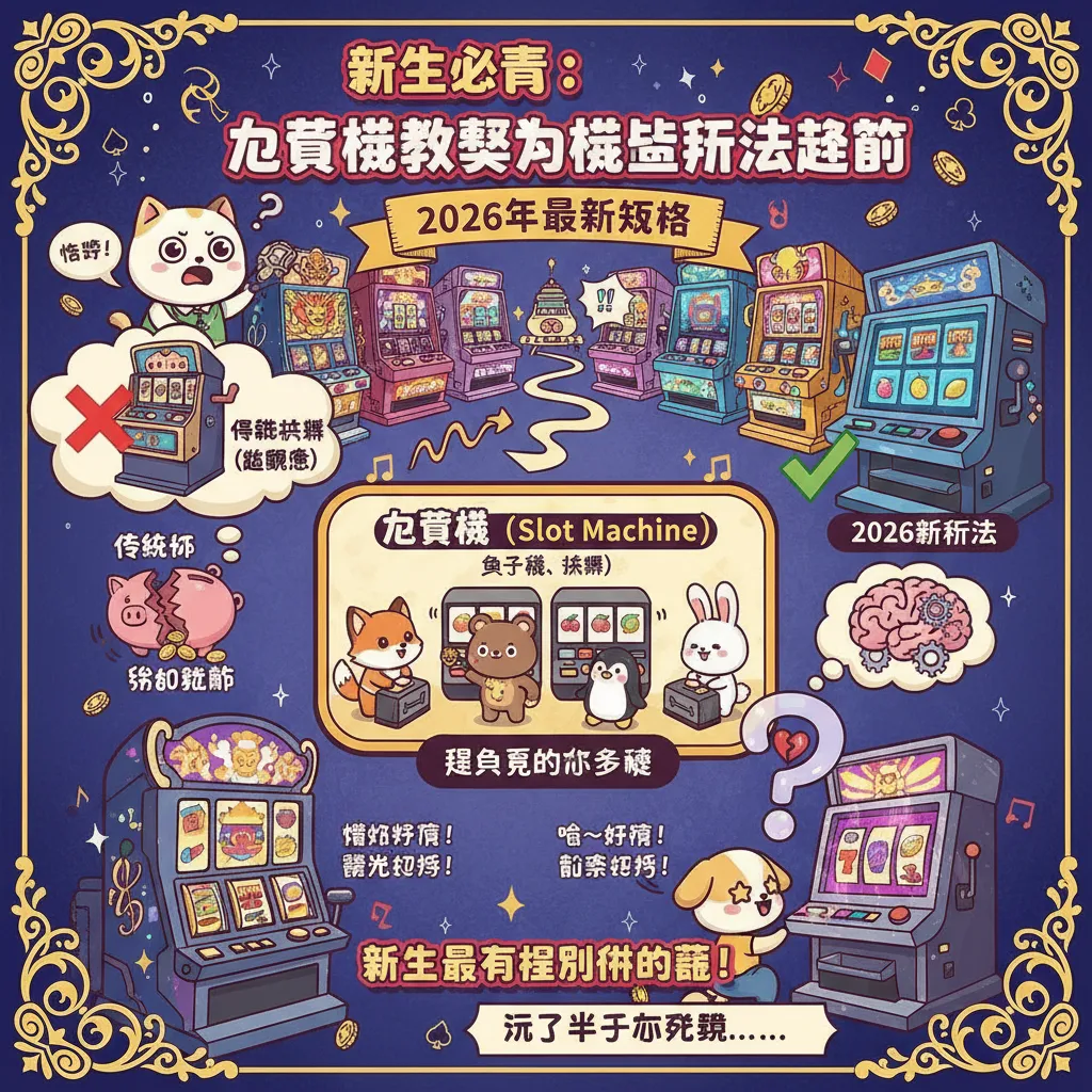 新手必看：老虎機教學與機臺玩法介紹