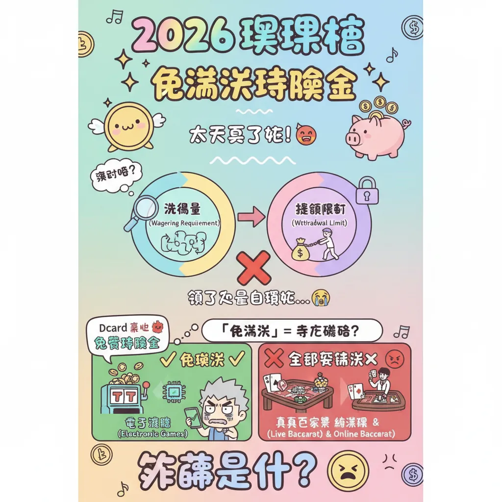 想領免流水體驗金？搞懂洗碼量與提領限制才安全