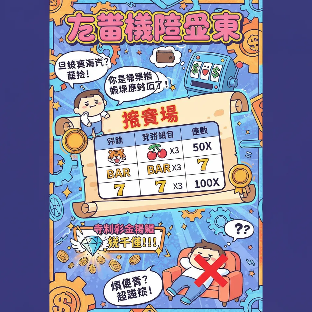 掌握老虎機賠率表技巧，讓你的押注獲得更多獎勵