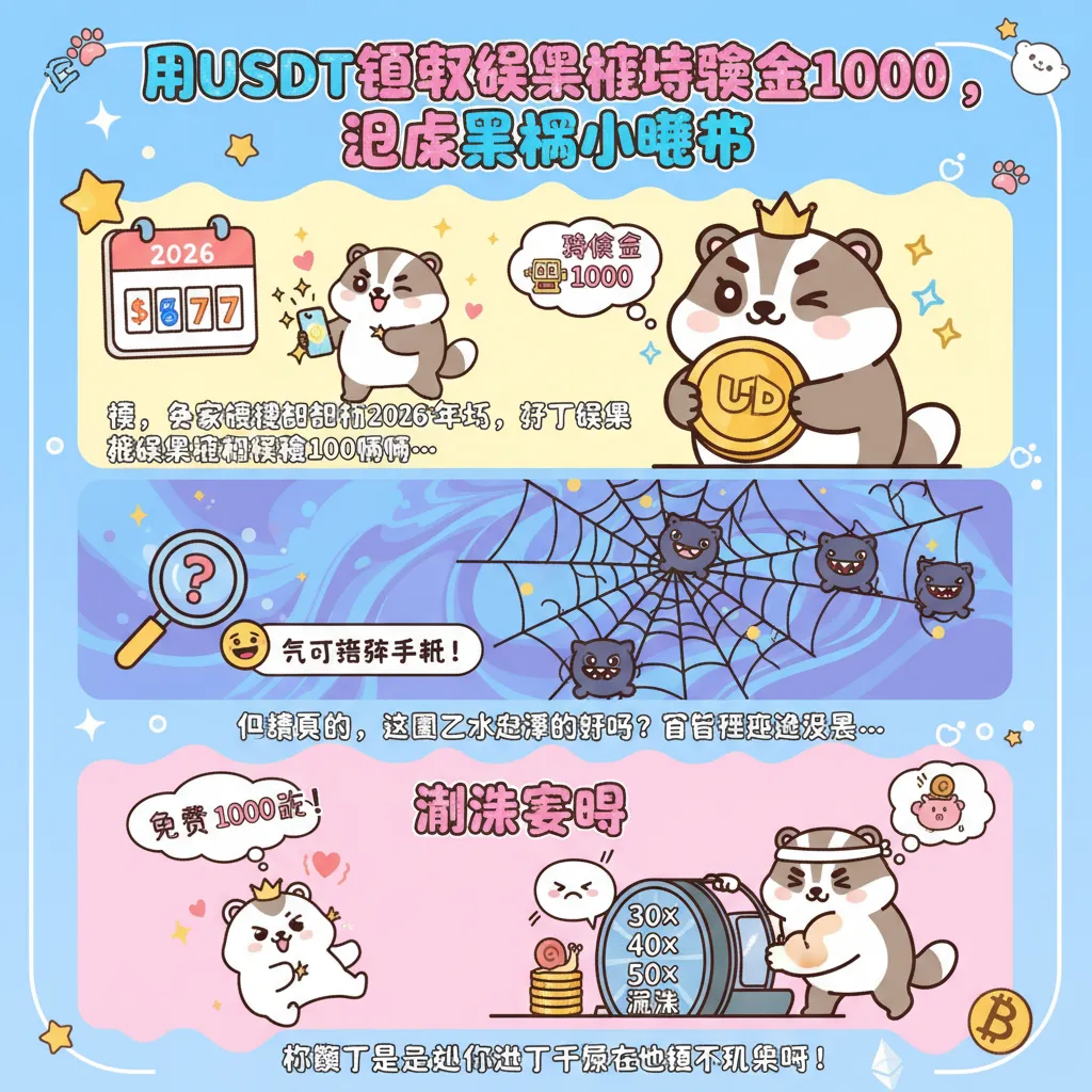 用USDT領取娛樂城體驗金1000，避開黑網小撇步