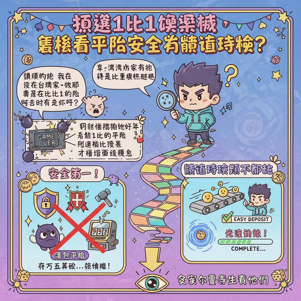 挑選1比1娛樂城，怎麼看平臺安全與儲值體驗？