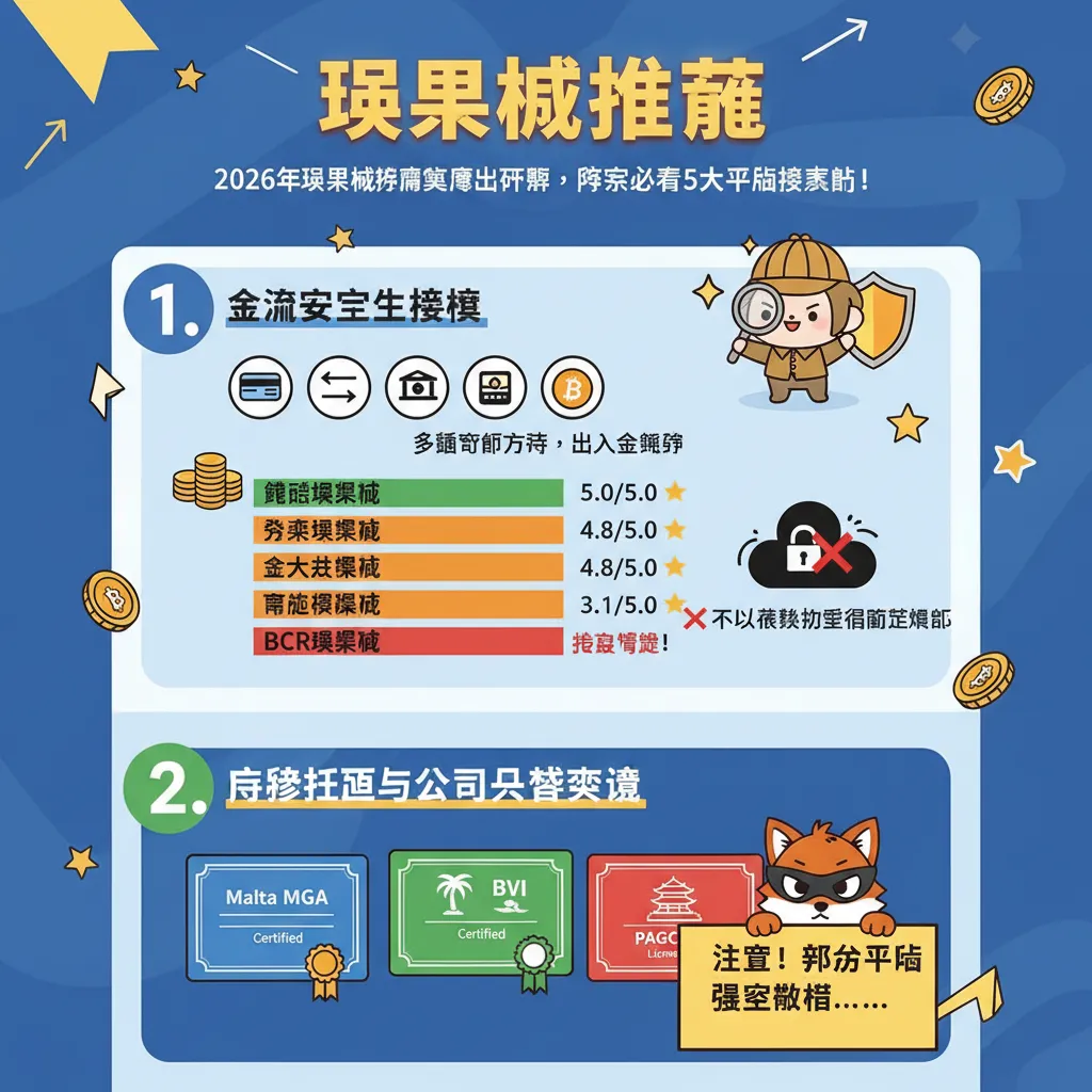 避開娛樂城詐騙的5大關鍵檢查點
