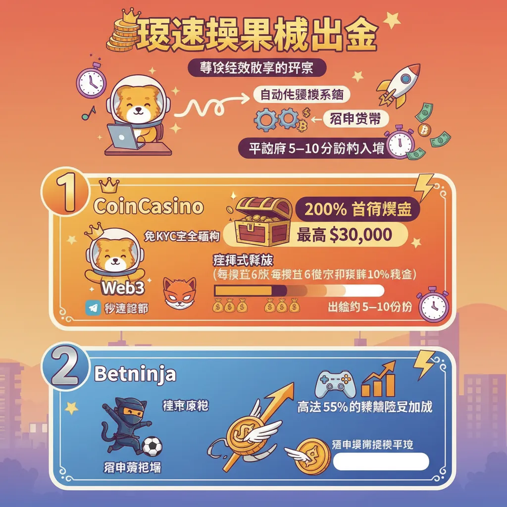 全球頂尖平臺出金實測：5&ndash;10 分鐘極速到帳的加密貨幣娛樂城